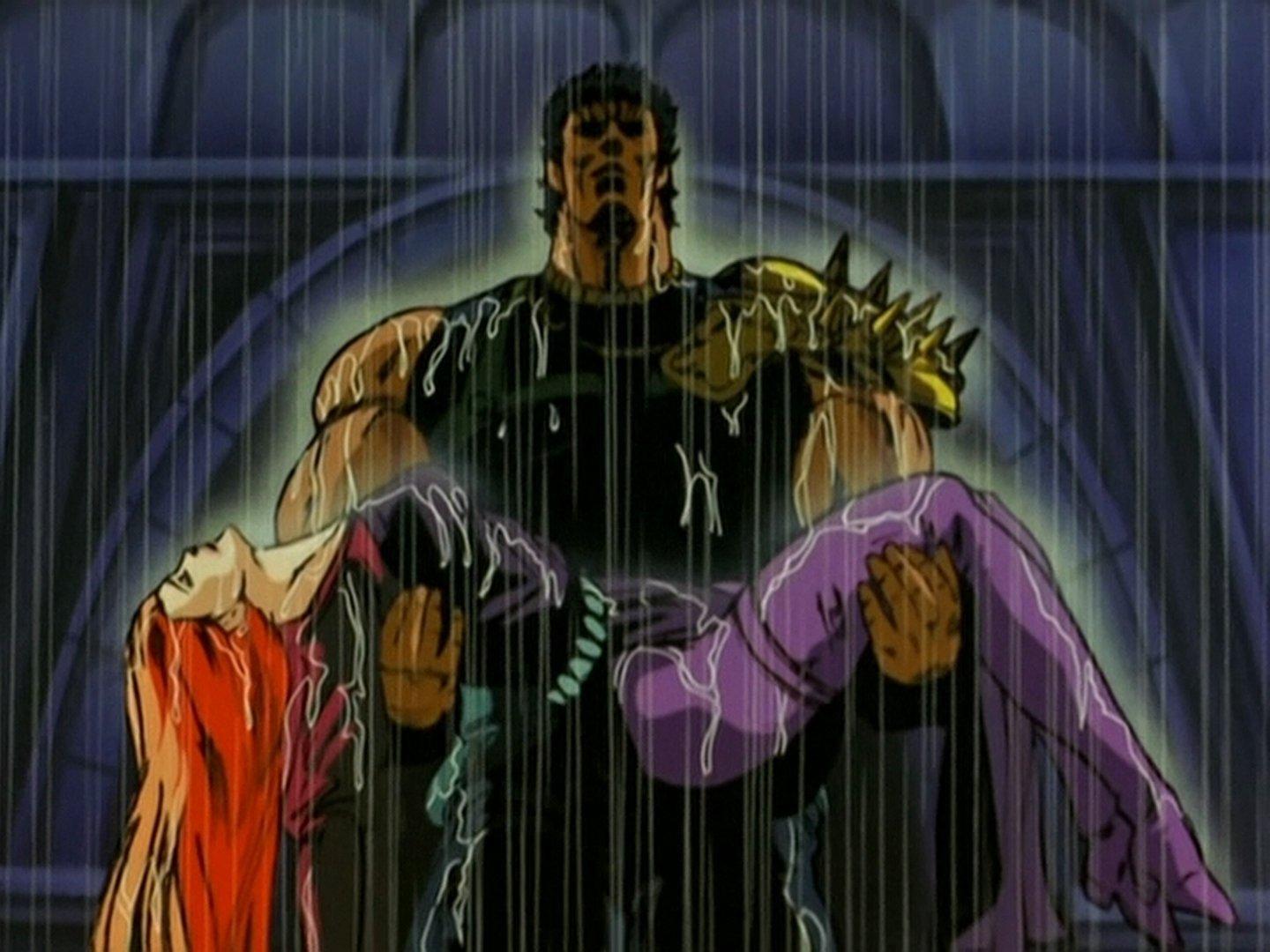 Still from Raoh, Shaken by a Nightmare! Yuria, You Are the Only One!!