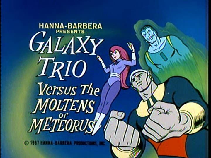 Still from The Galaxy Trio Versus the Moltens of Meteorus