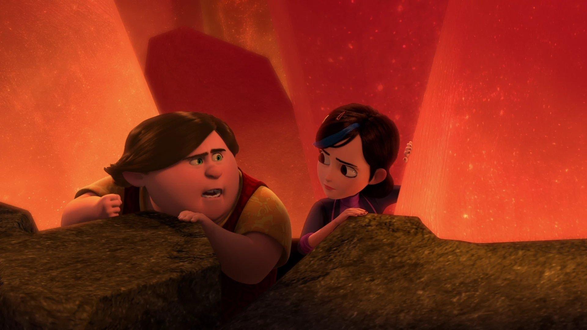 Still from Escape from the Darklands