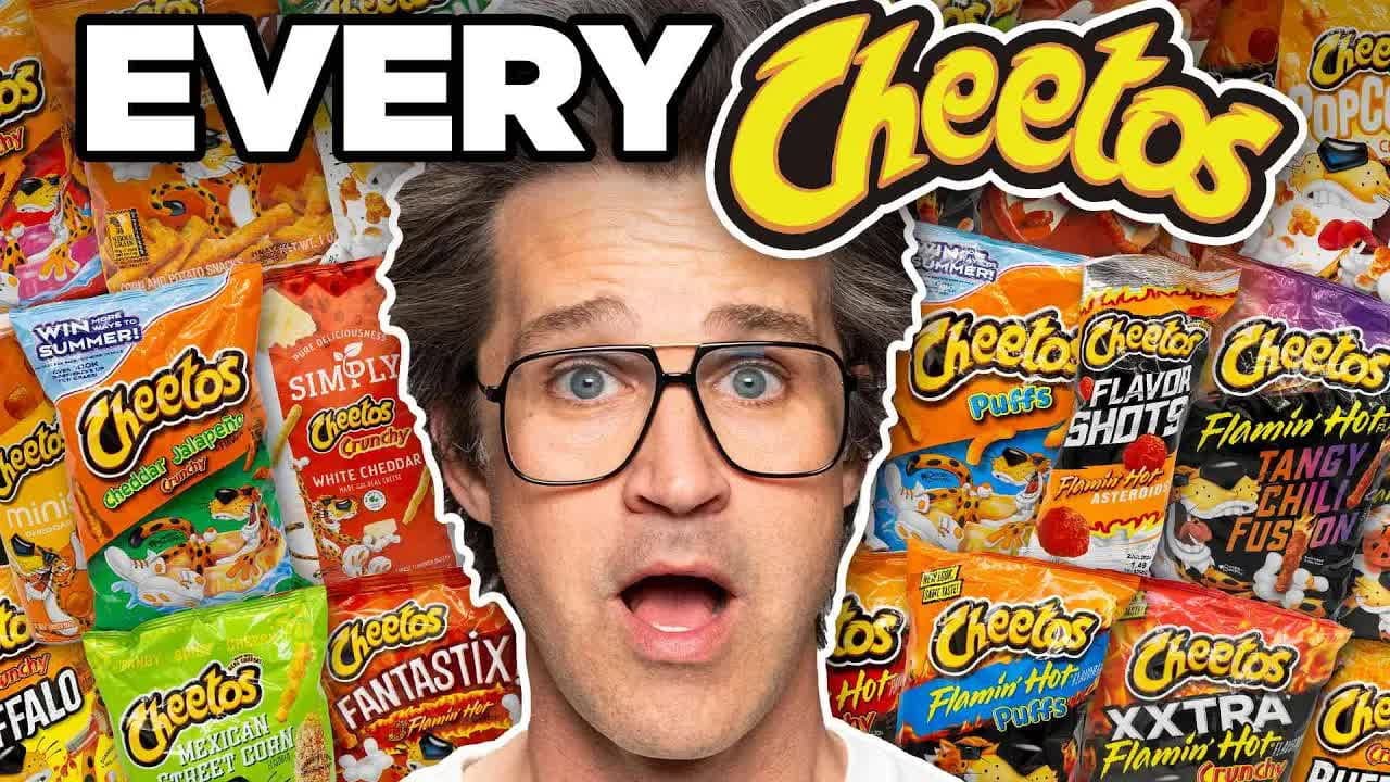 Still from We Tried EVERY Cheetos Flavor