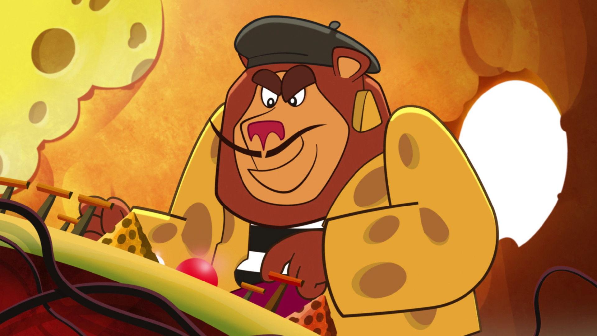 Still from Cheesemageddon