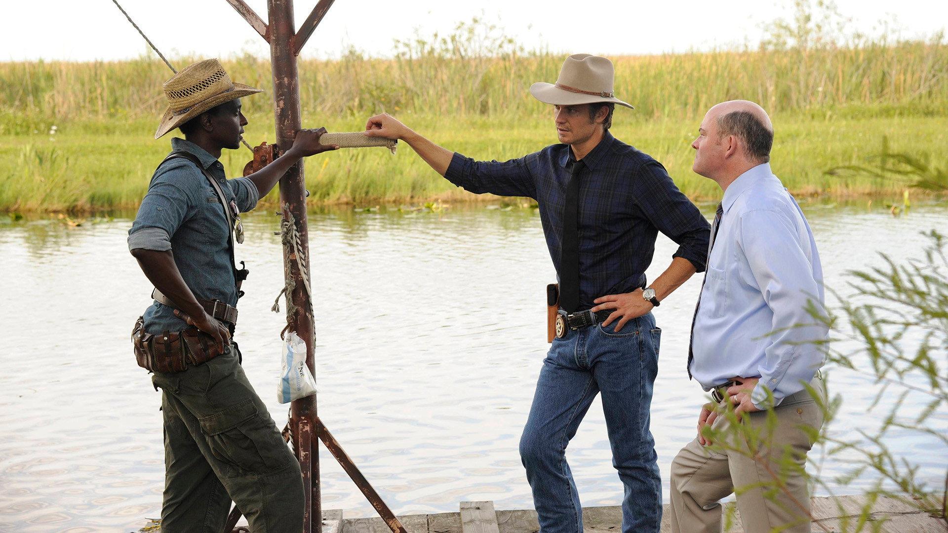 Still from A Murder of Crowes