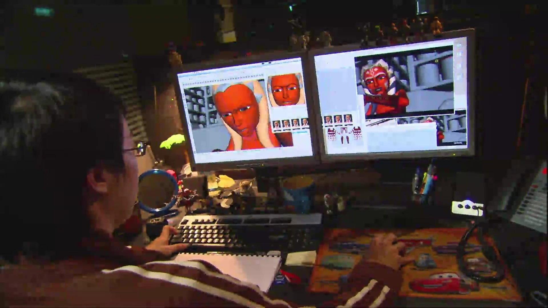 Still from Webisode 6: Anakin's Padawan