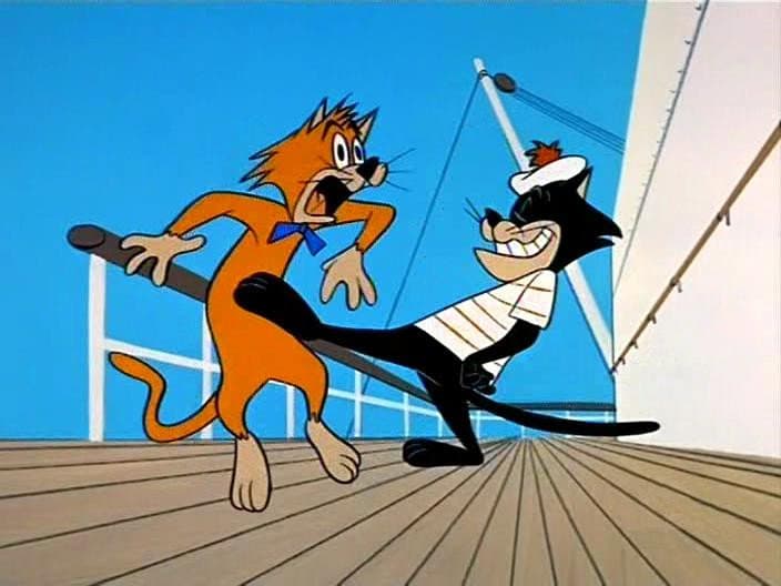 Still from Puss in Boats