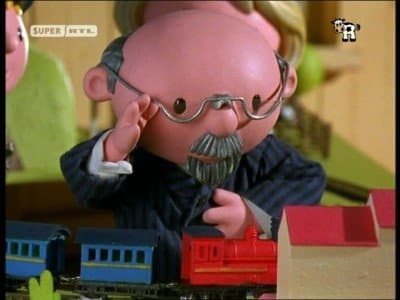 Still from Mr Bentley's Trains