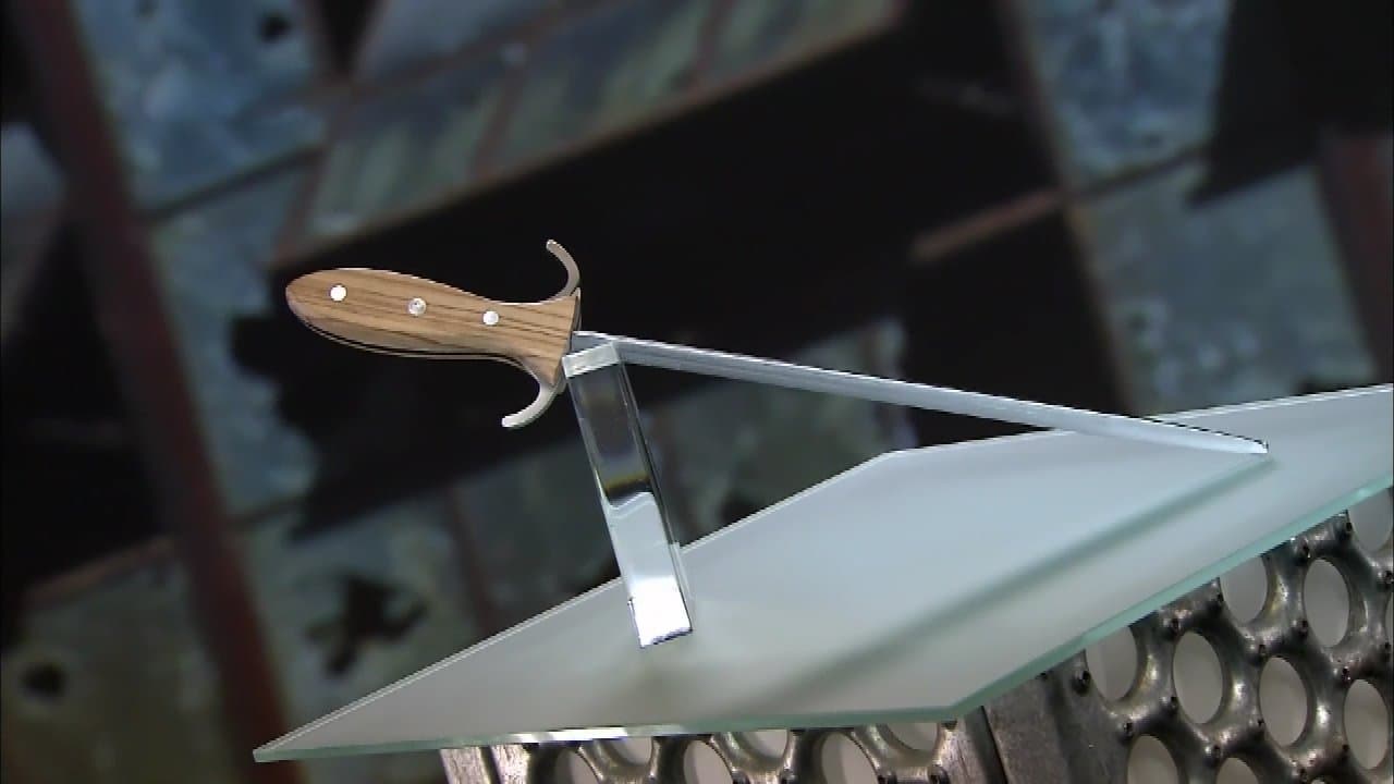 Still from Sharpening Steels, Bladder Pumps, Ironing Boards, Kayak Paddles