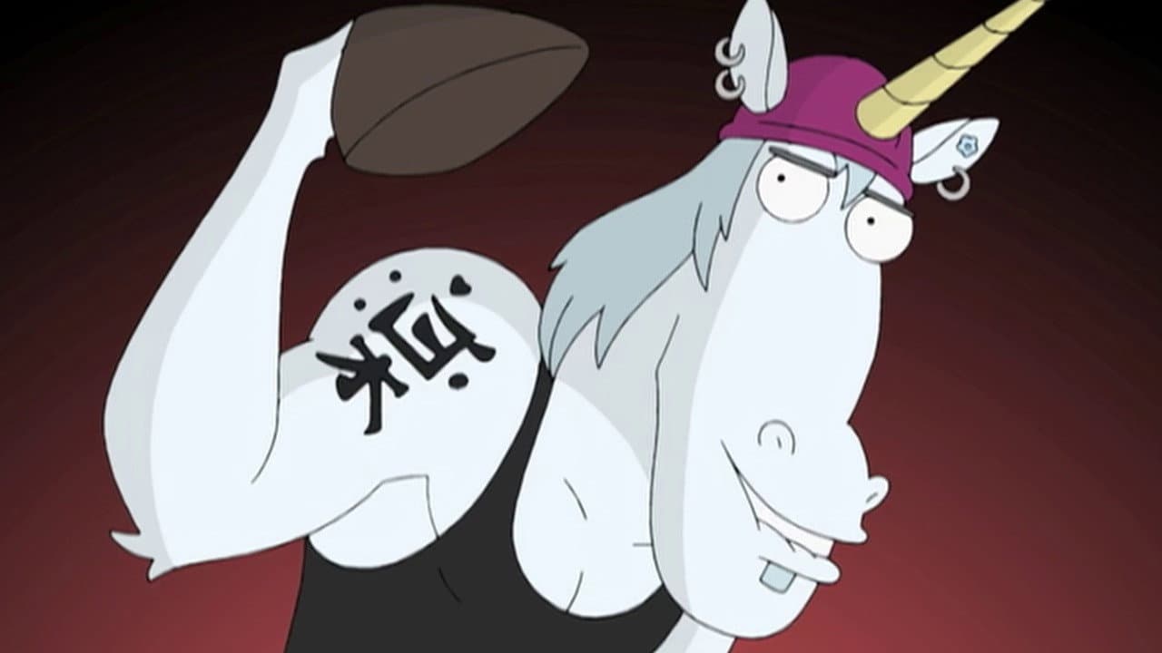 Still from A Douchebag Unicorn Gives a Public Service Announcement