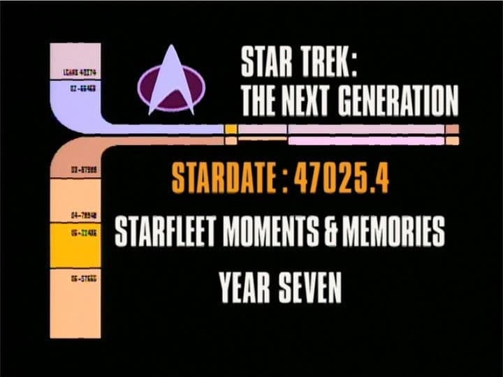 Still from Archival Mission Log: Year Seven - Starfleet Moments and Memories
