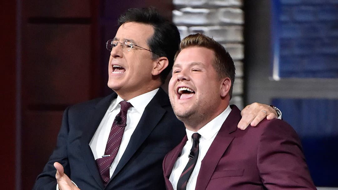 Still from James Corden, Shane Smith, Halsey