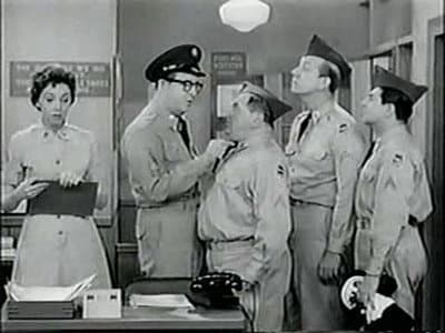 Still from Bilko and the Colonel's Secretary