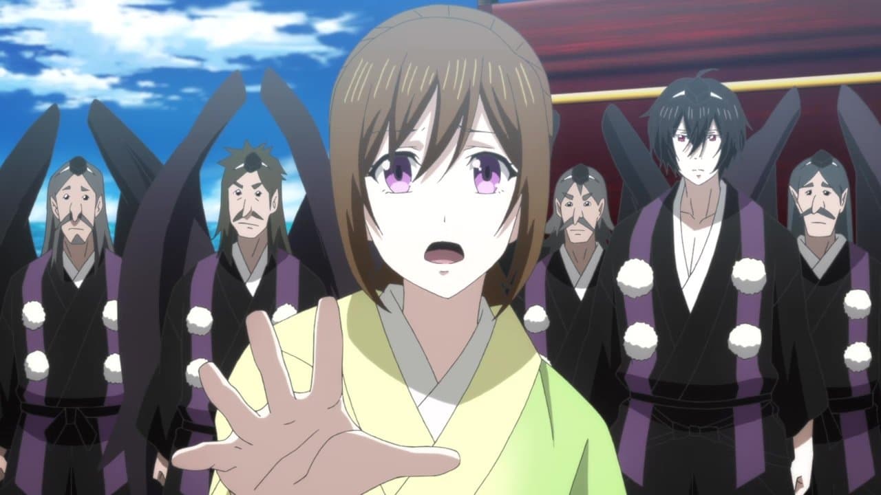 Still from A Big Fight between a Tengu Father and His Son