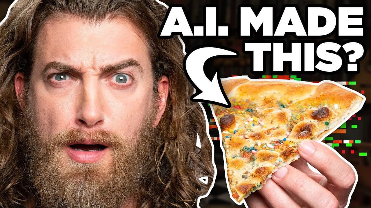 Still from Craziest Food Made By A.I.