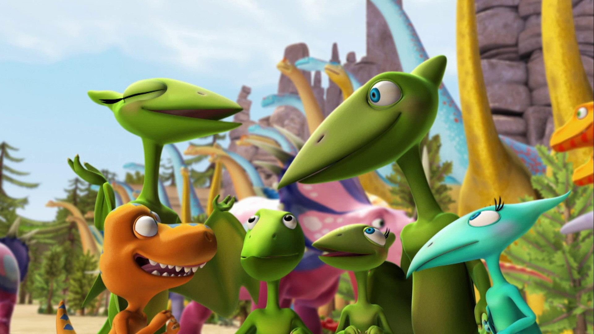 Still from Dinosaur Big City, Part 3