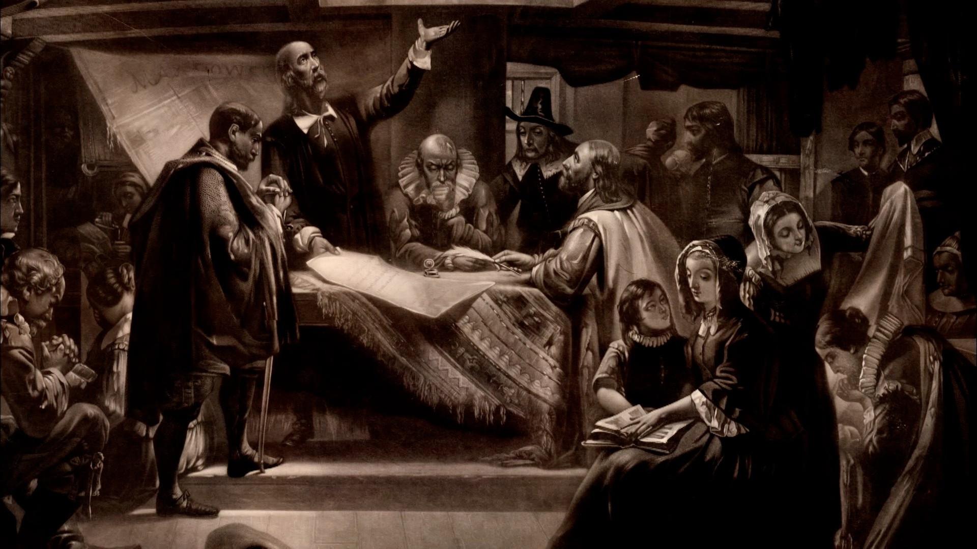 Still from The Pilgrims