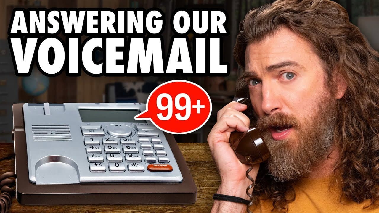 Still from We Reply To Your Voicemails