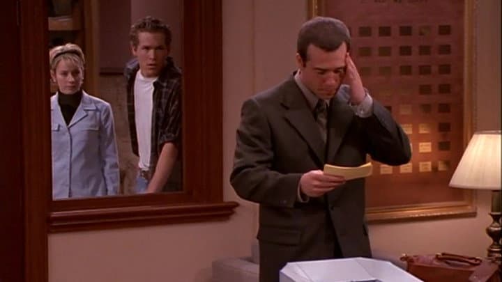 Still from Two Guys, a Girl and a Presentation