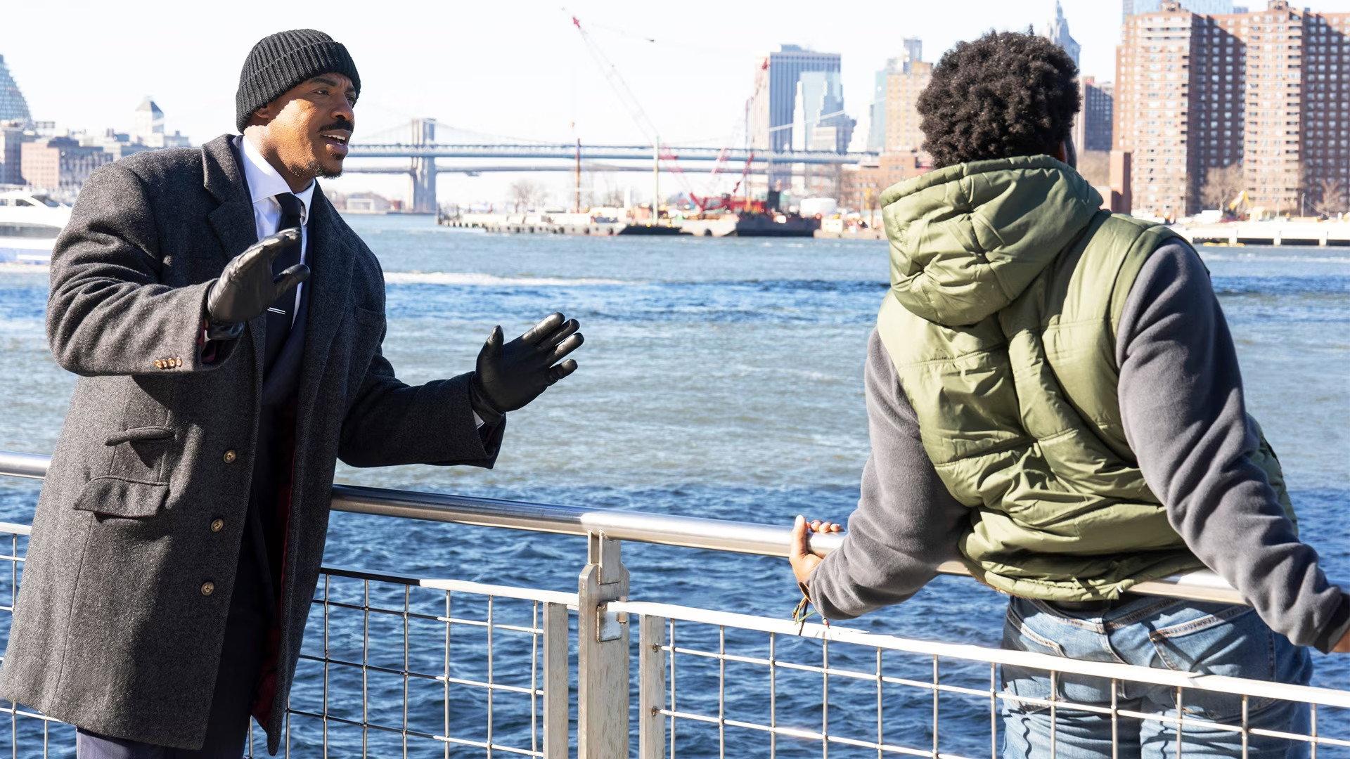 Still from On the Ledge