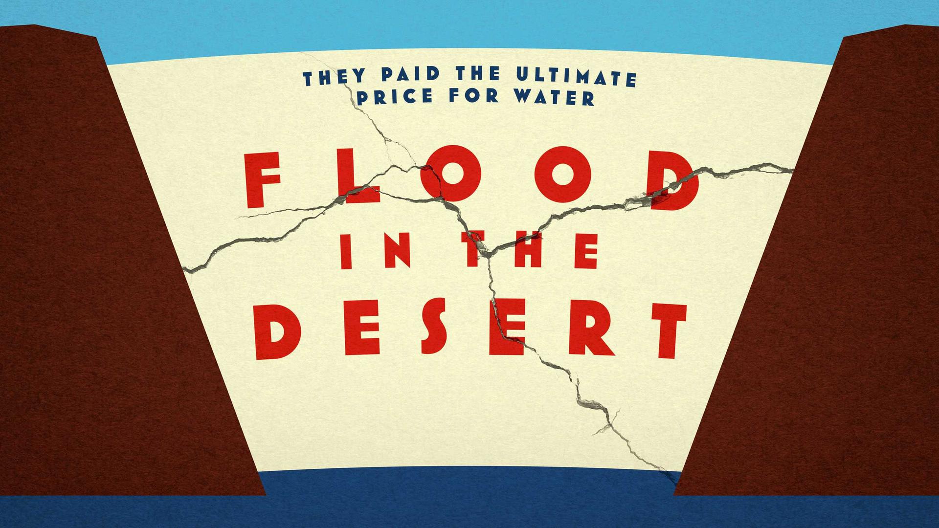 Still from Flood in the Desert