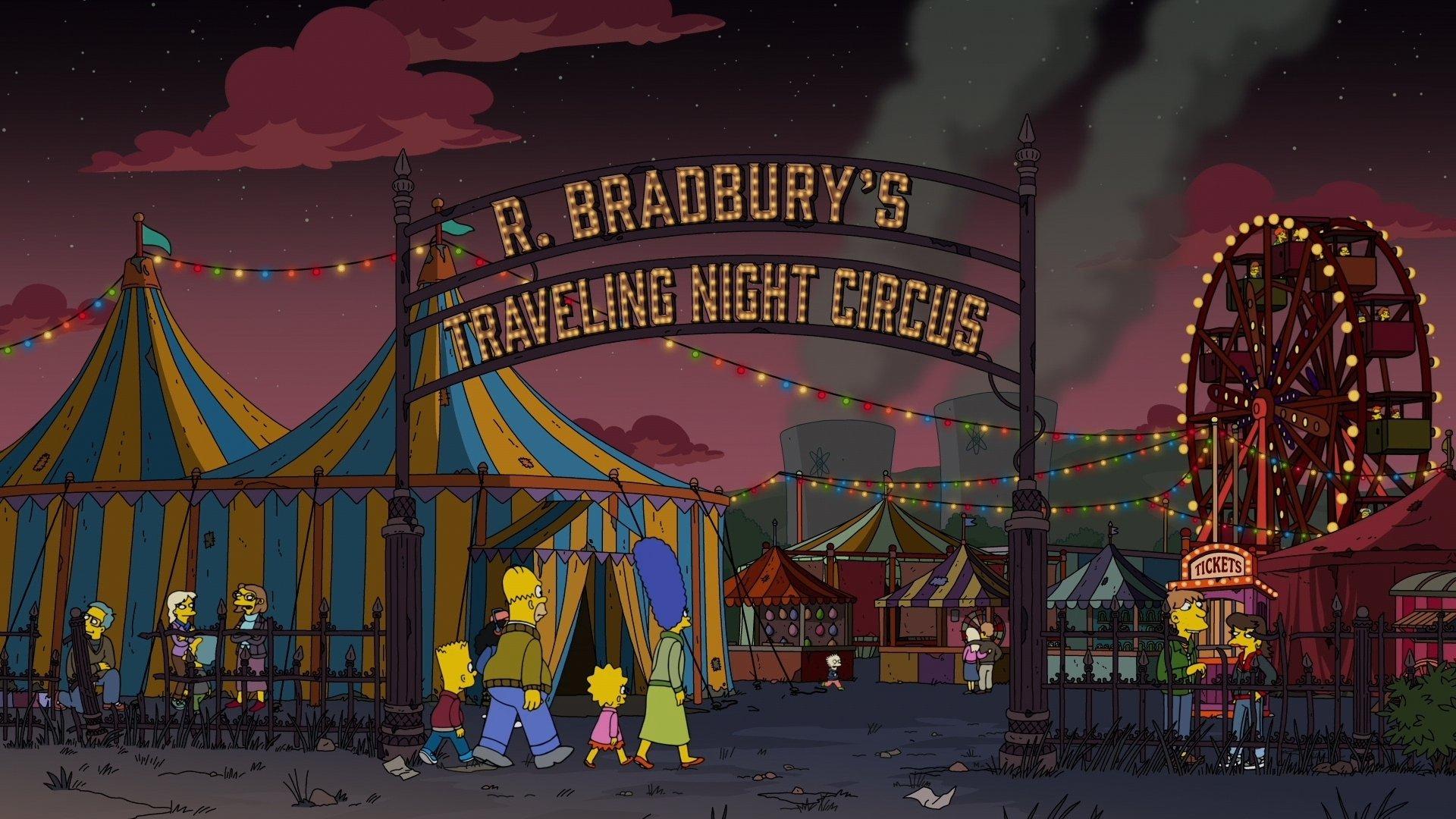 Still from Treehouse of Horror Presents: Simpsons Wicked This Way Comes