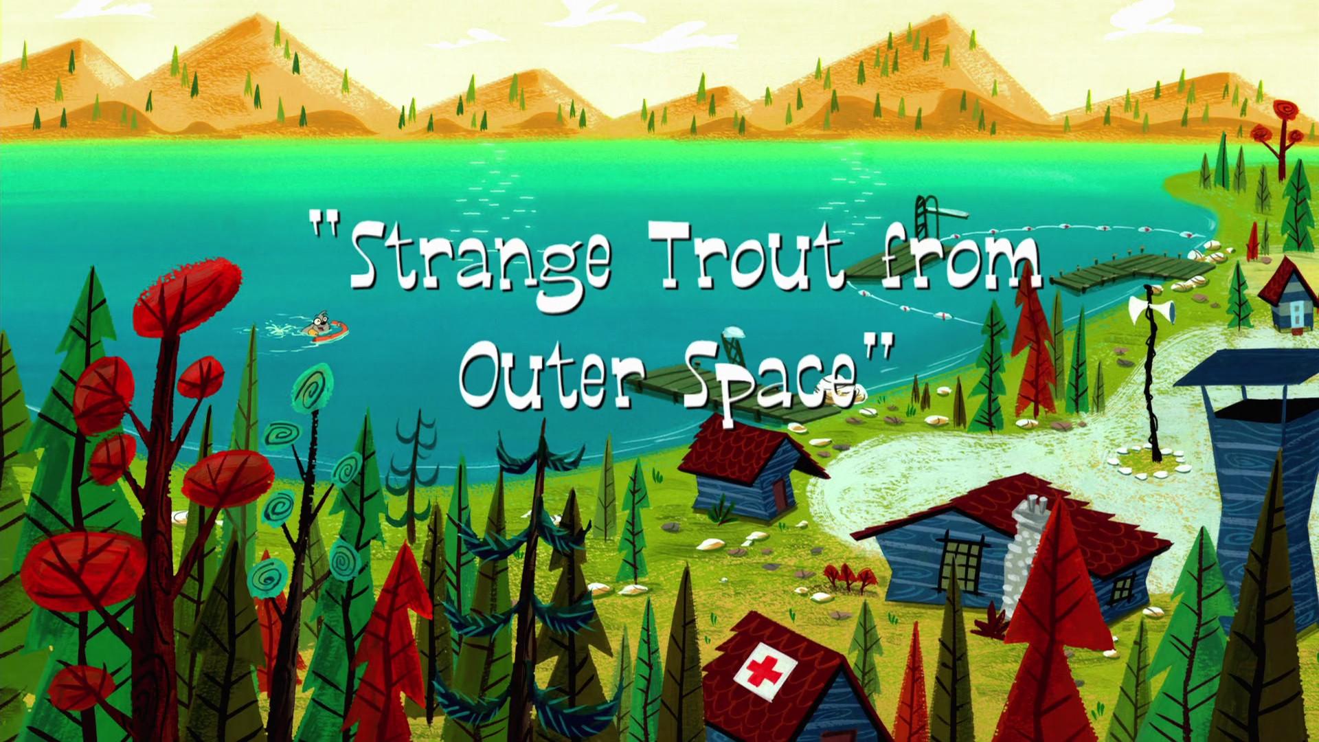 Still from Strange Trout from Outer Space