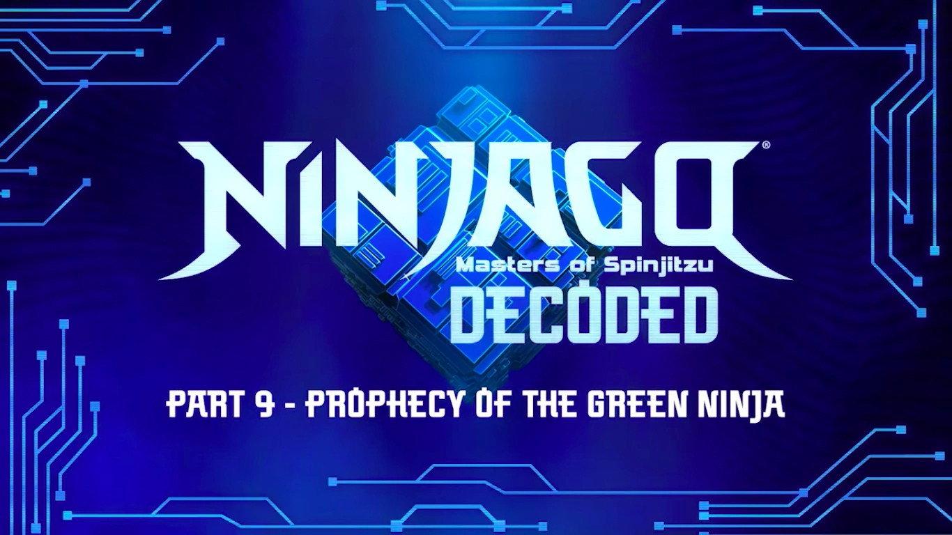 Still from Decoded - Episode 9: Prophecy of the Green Ninja