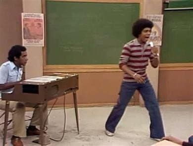 Still from The Play's the Big Thing