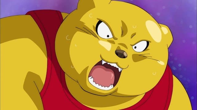 Still from Surprise, 6th Universe! This is Super Saiyan Goku!