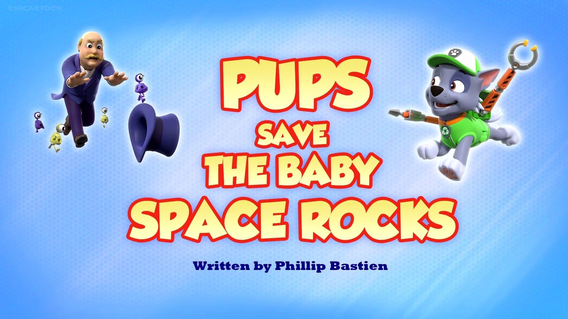 Still from Pups Save the Baby Space Rocks