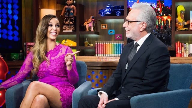Still from Wolf Blitzer & Scheana Marie Shay