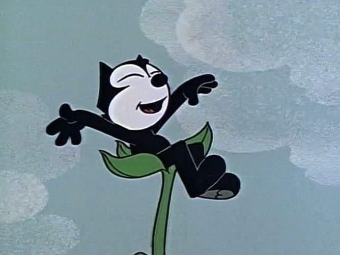 Still from Felix and the Beanstalk