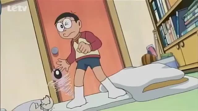 Still from Saisho de Saigo ka? na, Nanto!! Nobita ga Hyakuten Totta