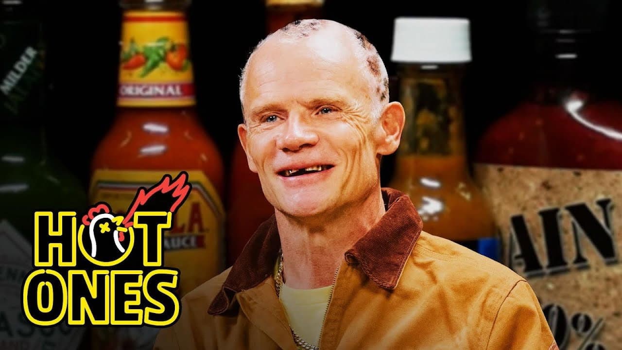 Still from Flea Is Red Hot While Eating Spicy Wings