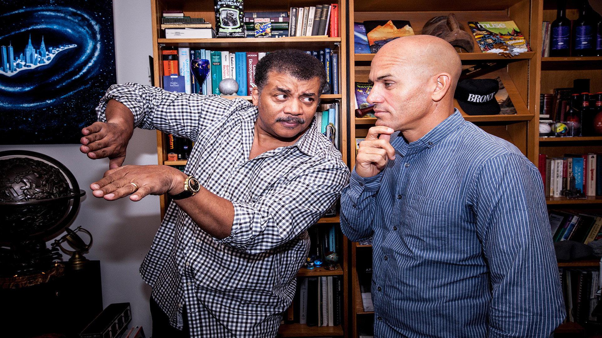 Still from Kelly Slater and the Science of Surfing