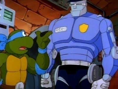 Still from Leonardo, the Renaissance Turtle