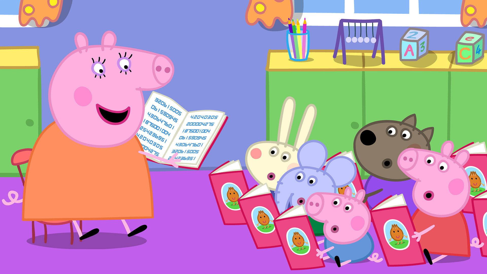 Still from Mummy Pig's Book