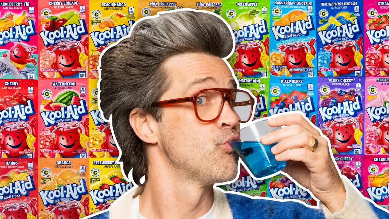 Still from We Tried EVERY Kool-Aid Flavor