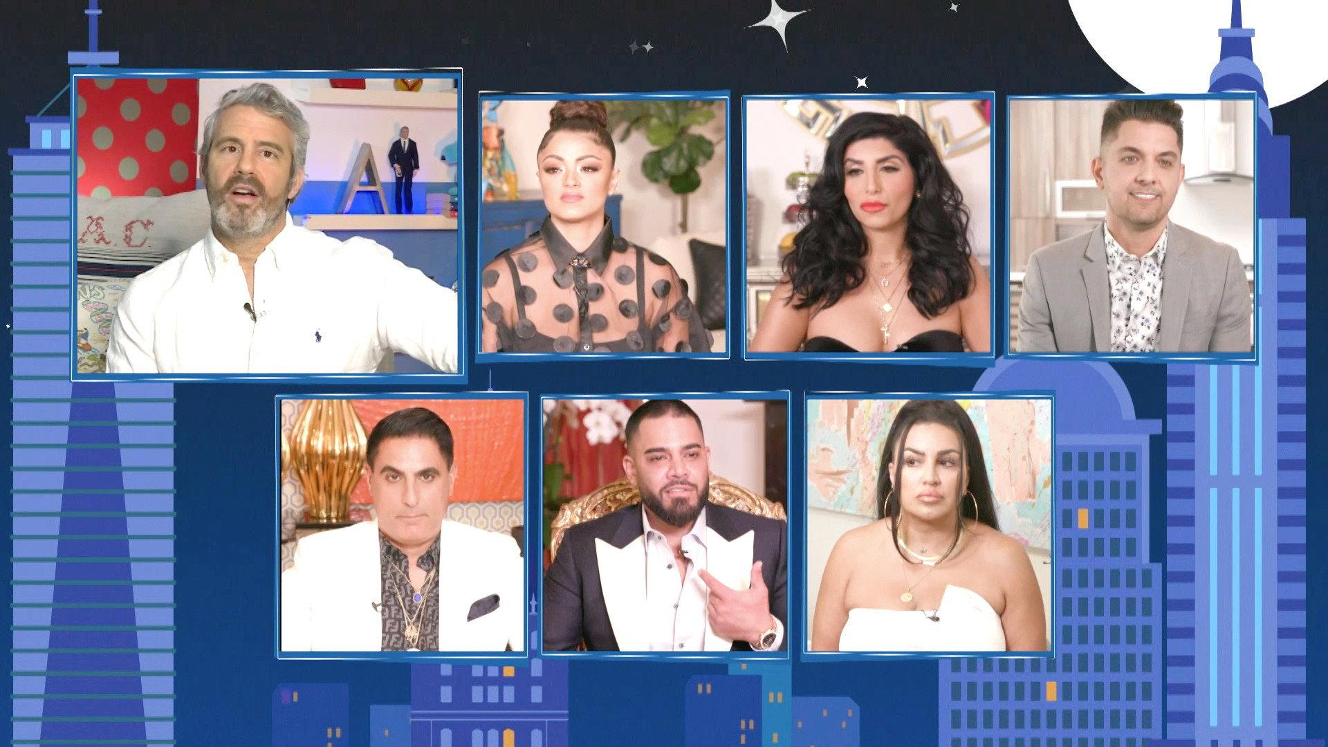 Still from Shahs of Sunset Reunion Part 1