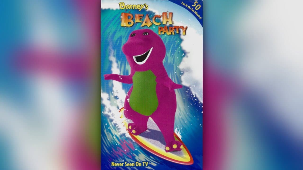 Still from Barney's Beach Party