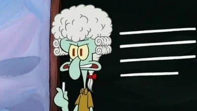 Still from Professor Squidward