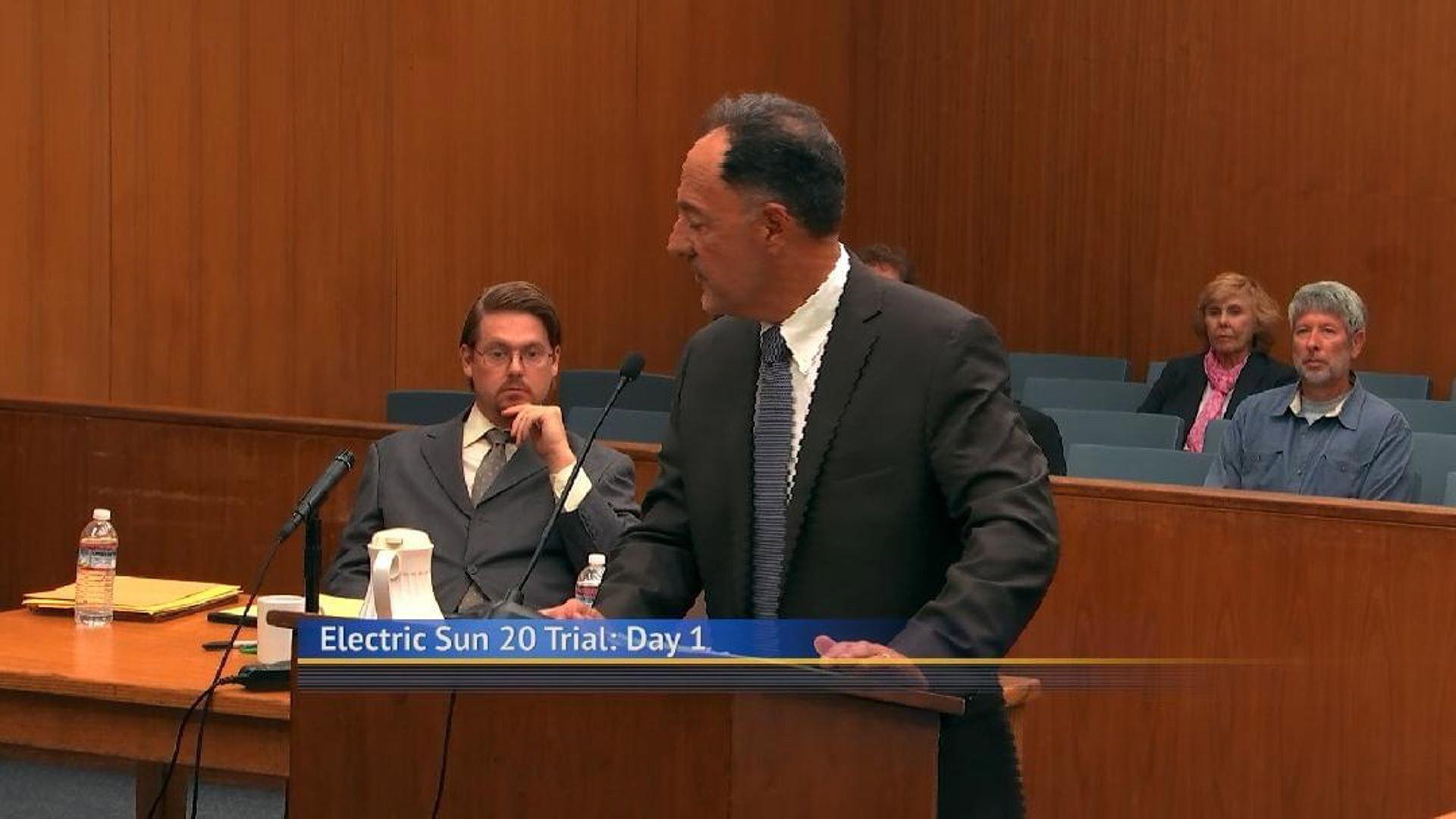 Still from The Trial: Day 1