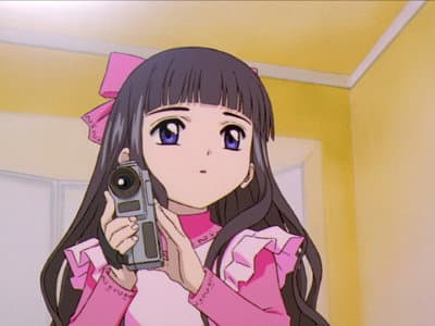 Still from How Lovely, Sakura-chan! Tomoyo’s Energetic Cardcaptor Sakura Video Diary 2!