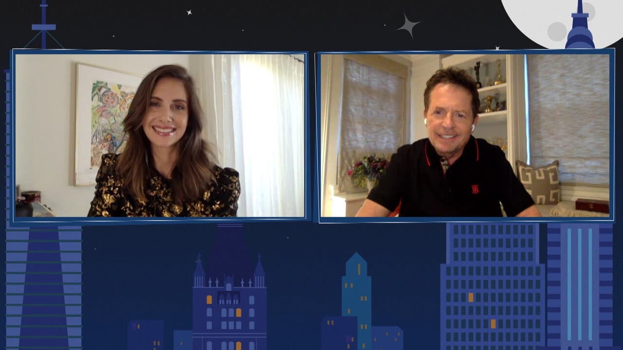 Still from Alison Brie & Michael J. Fox