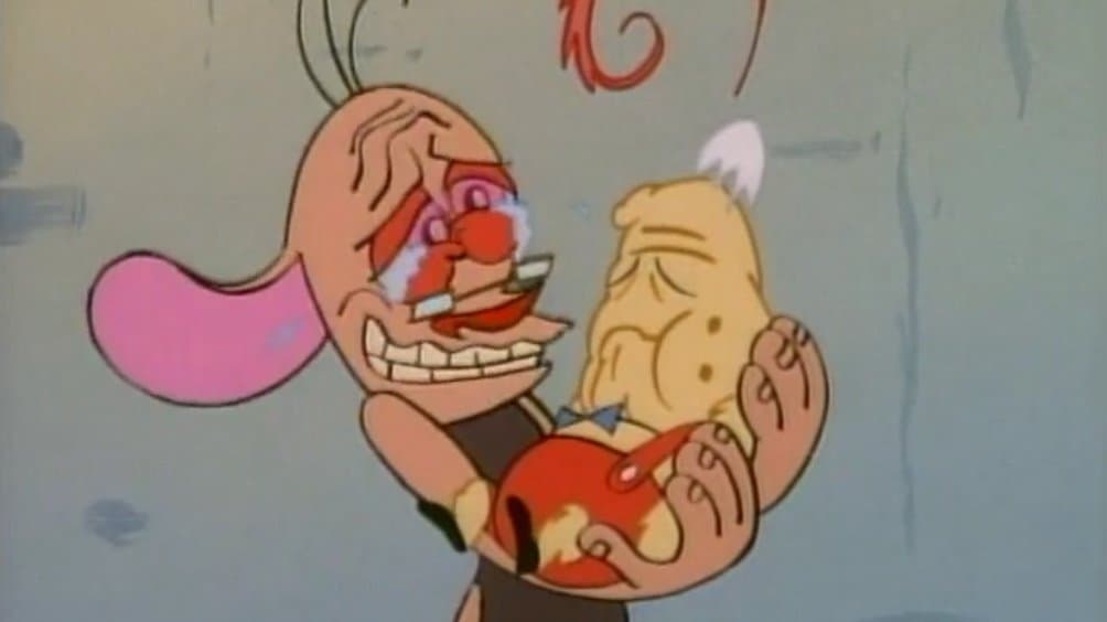 Still from Ren & Stimpy Present Egg Yölkeo