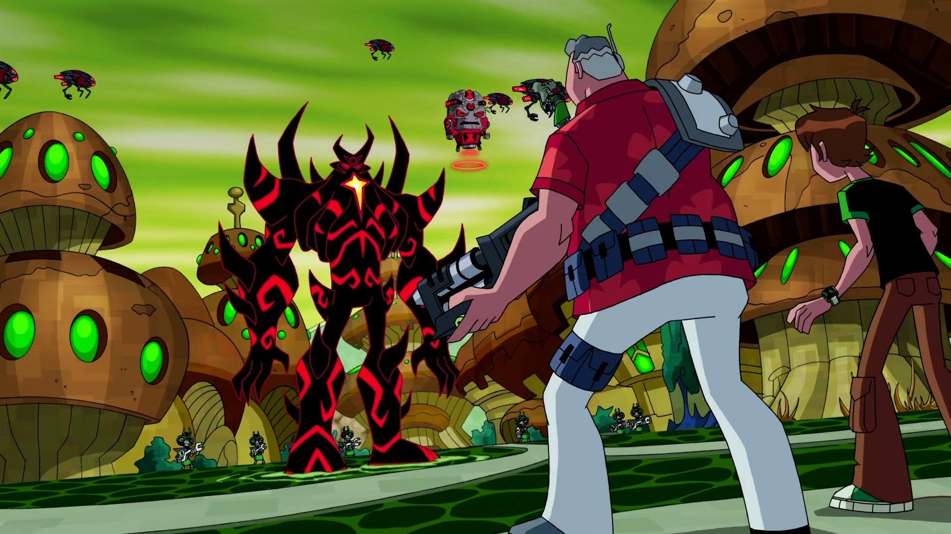 Still from Malgax Attacks