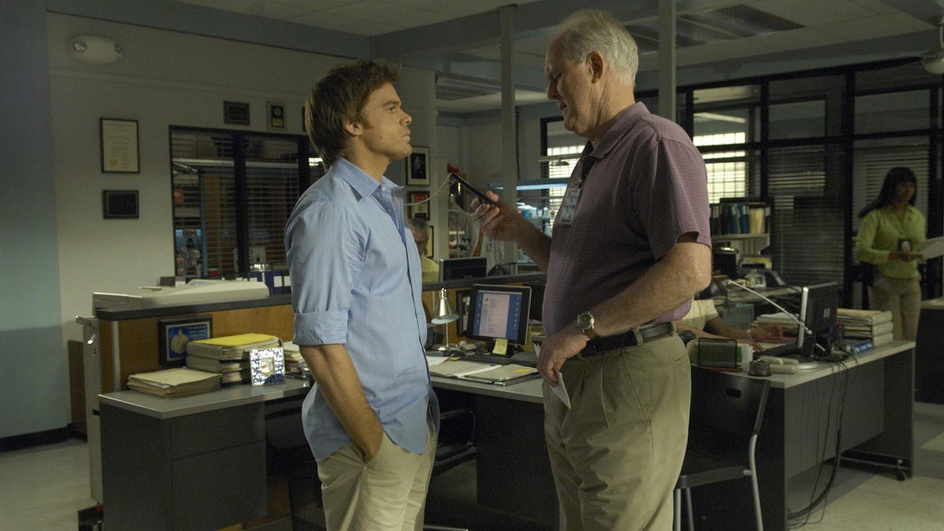 Still from Hello, Dexter Morgan