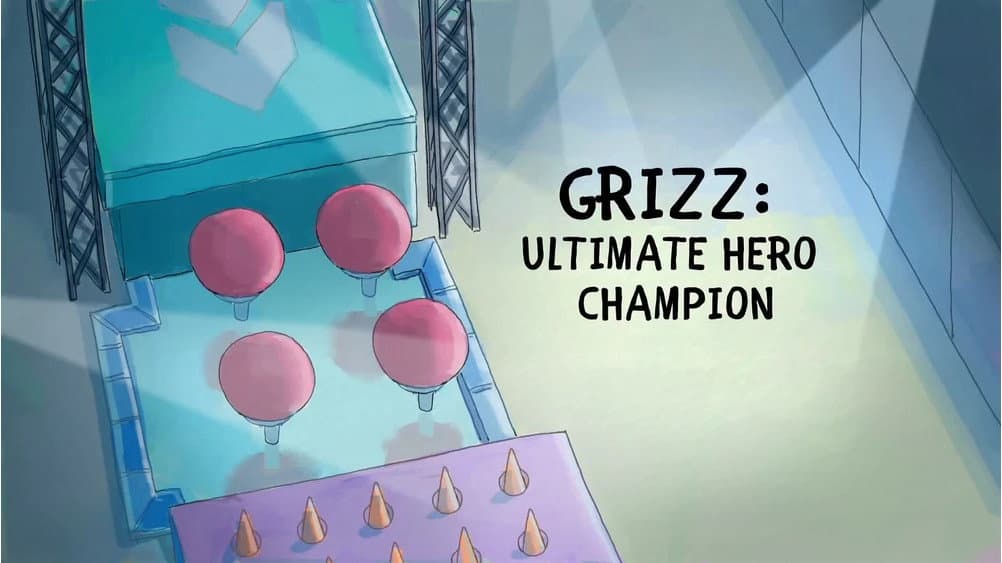 Still from Grizz: Ultimate Hero Champion