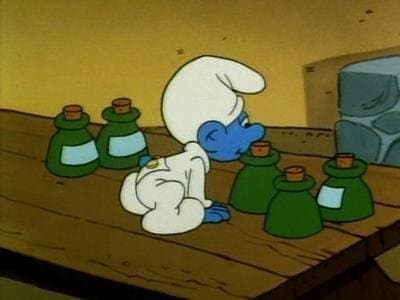Still from A Chip Off The Old Smurf
