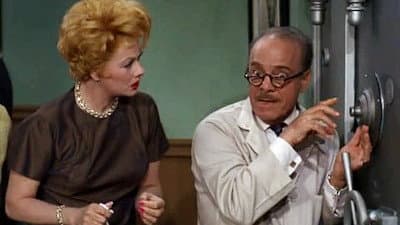 Still from Lucy and the Safe Cracker