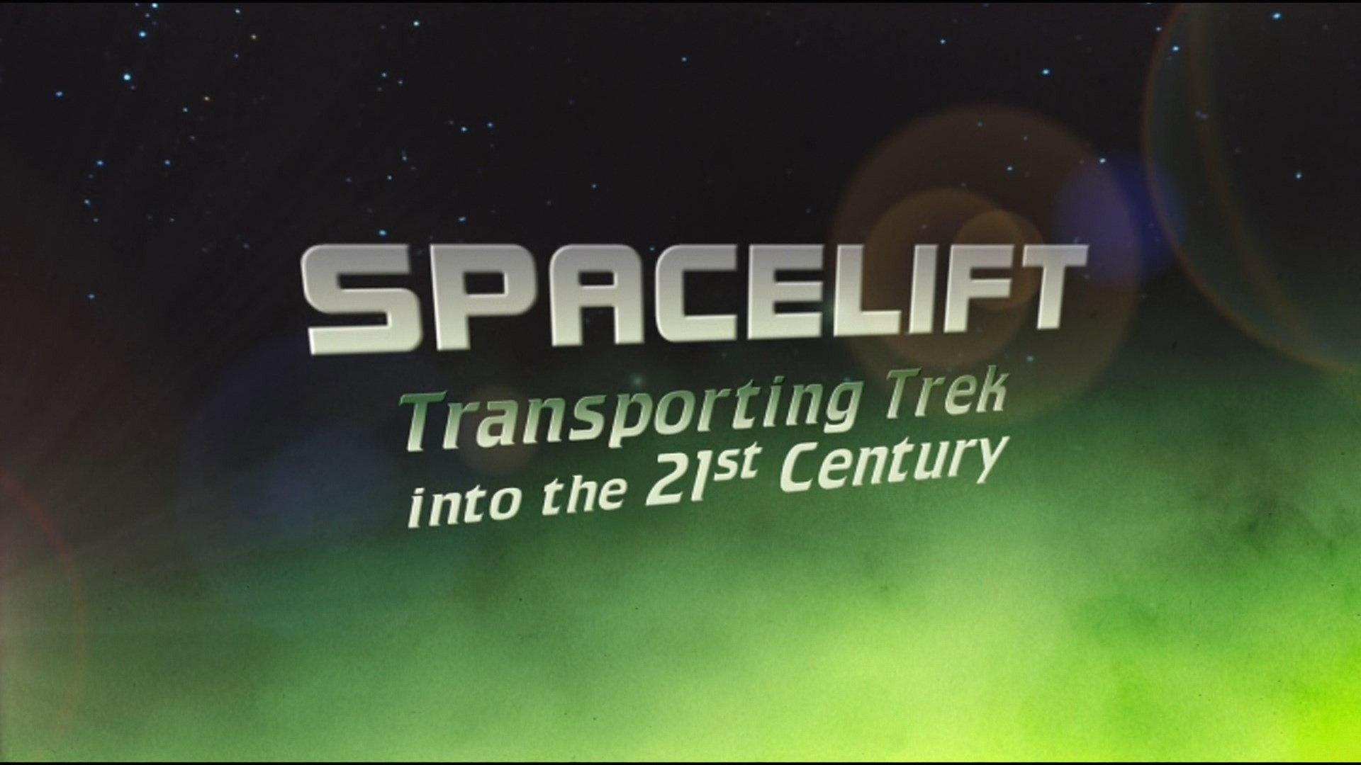 Still from Spacelift: Transporting Trek Into the 21st Century