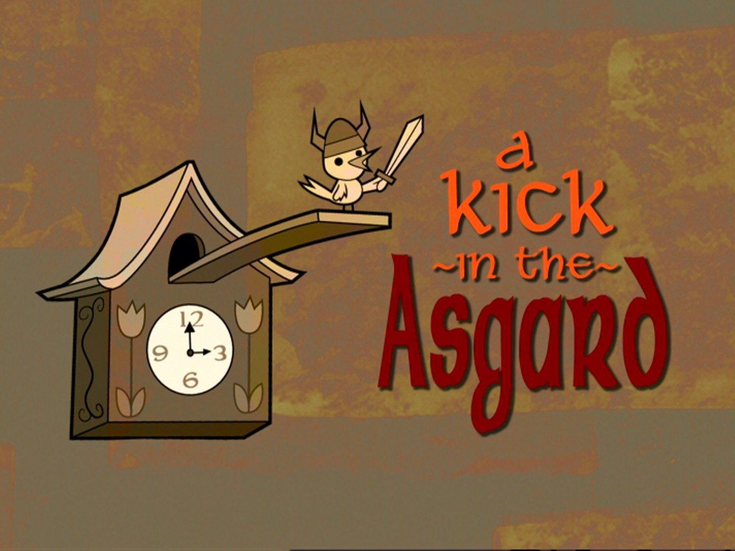 Still from A Kick in the Asgard